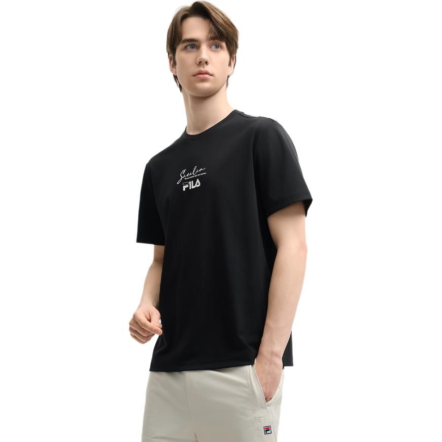 Fila Футболка мужская Иссиня-черная BK F11M528104F-BK