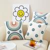 Rainbow Cushion Cover Living Room Sofa Pillow Covers Girls Kids Bedroom Home Decor Tufted Throw Pillowcase