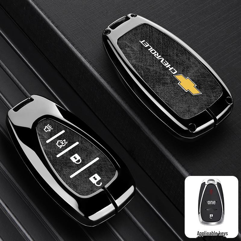 Чехол для ключа Chevrolet для Equinox, Malibu XL, Trax, Trailblazer, Orlando, Monza - Накладка на корпус автомобиля