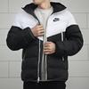 Nike Спортивная куртка-пуховик Windrunner с капюшоном, мужская верхняя одежда, белая CU4405-100