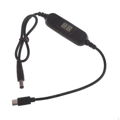Кабель-преобразователь Type C 5V в 1.2V-12V, регулятор мощности, линейный кабель, регулируемый выход для