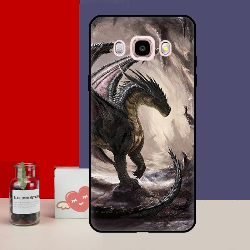 Прохладный художественный чехол с драконом для Samsung Galaxy J4 J6 Plus 2018 J8 A6 A7 A8 A9 J1 A3 A5 2016 J3 J5 J7 2017