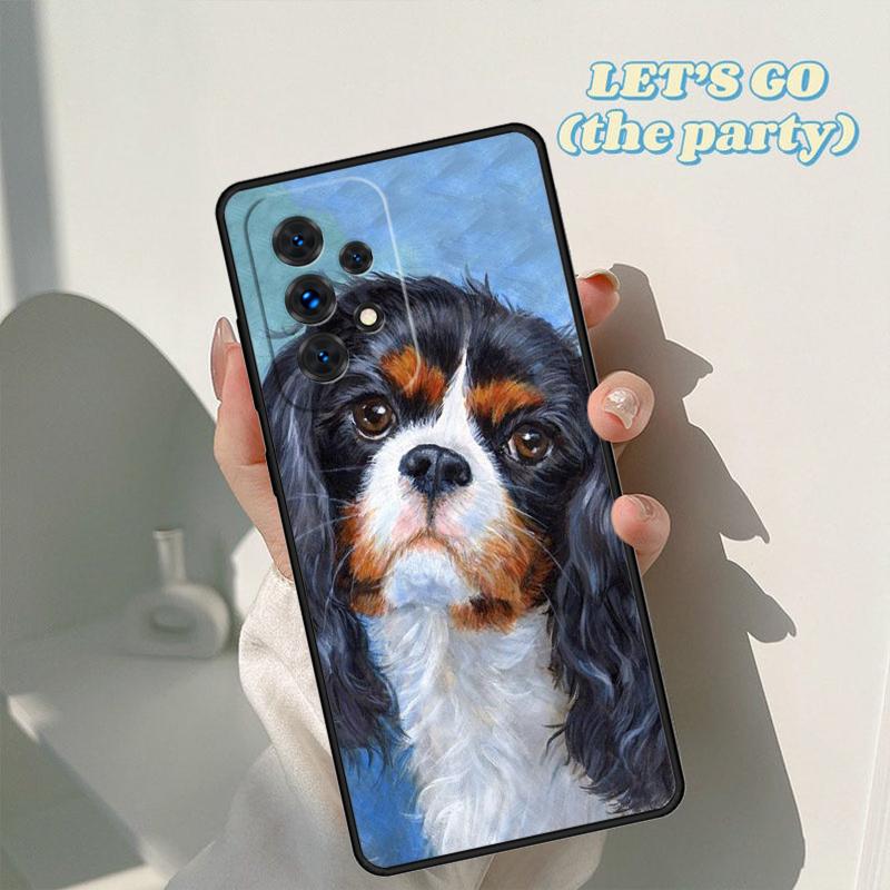 Чехол для телефона Кавалер-кинг-чарльз-спаниель Для Samsung A42 A31 A40 A51 A71 A32 A80 A91 A52 A72 A73 A20e A21S A50 A70 A11 A12 Чехол