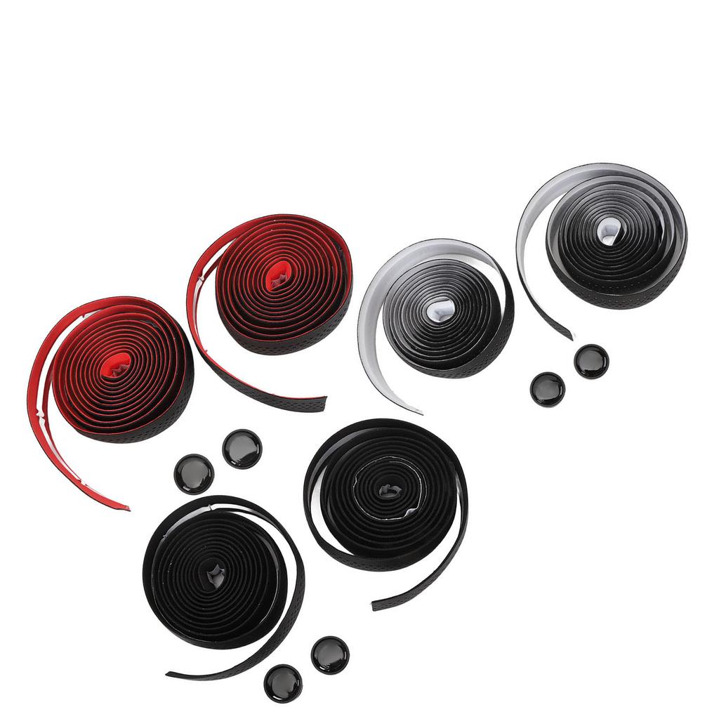 Рулевая лента Силиконовая рукоятка Велосипедные ручки Обертывания Нескользящие Впитывающие Пот Устойчивые к Грязи Намотка S