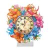 Акриловый цветок особой формы DIY Кристалл Алмазный комплект часов DIY Алмазная картина Часы комплект подвесной знак украшение гостиной