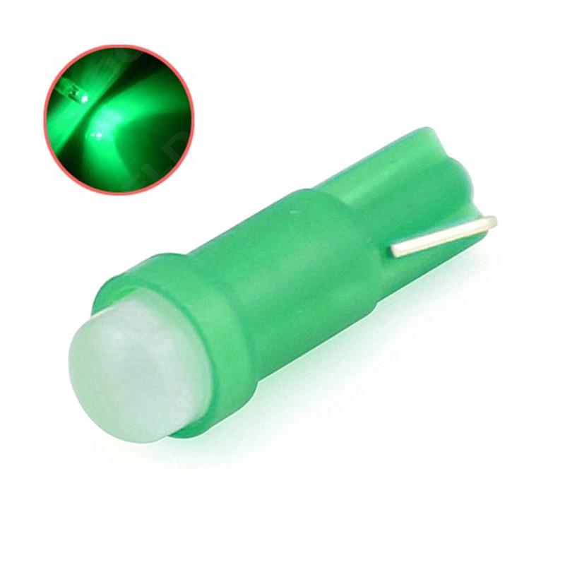 10шт Автомобильная светодиодная лампа T5 1Smd Автомобильная светодиодная лампа COB COB Индикаторная лампа для приборов