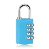 Coded Lock Zinc Alloy Keep Security Combination Padlock for Luggage Cases Filing CabinetsSky Blue