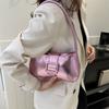 Popular Fashion Small Square Bag Simple Shoulder Bag Simple Messenger Bag 2025 Summer New Casual Commuter Armpit Bag