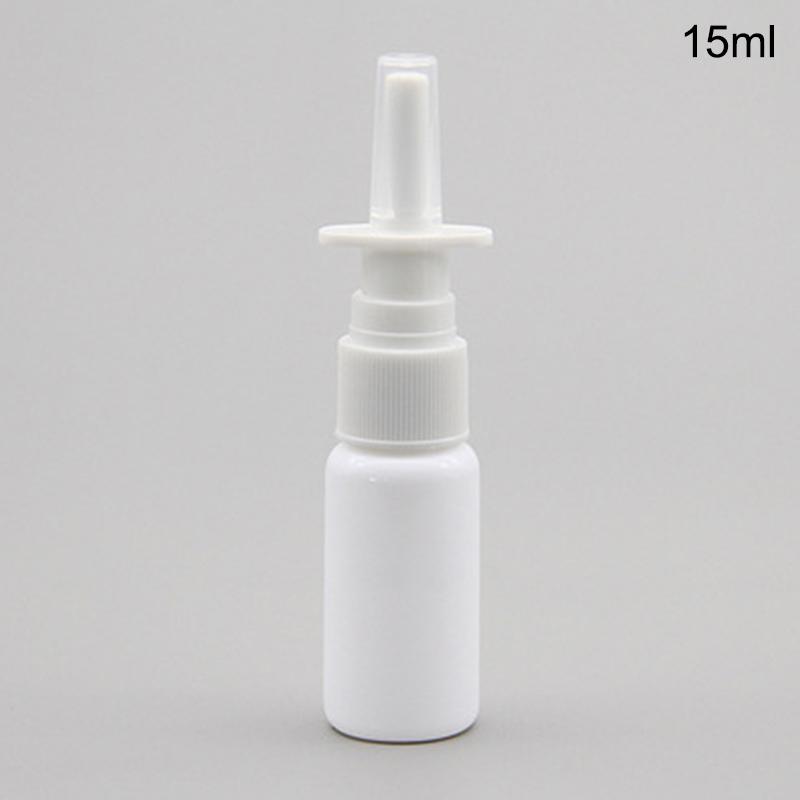 15Ml Plastic Empty Refillable Nasal Spray Bottle Mist Sprayers Atomizers Makeup Container For Travel Outdoor Oral Spray Bottle