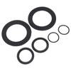 6PCS 25076RP Washer and Ring Kit Rubber Washer Replacement for Intex Pool Plunger Valves 10745 10262 10255