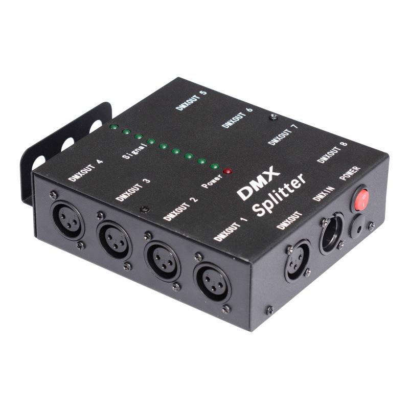 8-канальный беспроводной DMX512 усилитель и распределитель сигнала для сценического света