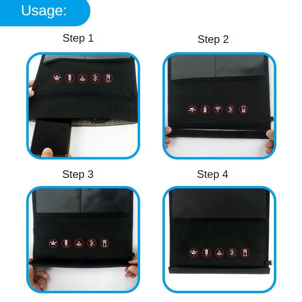 2~5 шт. Сумка для хранения с защитой от кражи Минимизирует излучение Портативная Мобильная сумка для конфиденциальности Автомобиль и Аксессуары Вы должны иметь