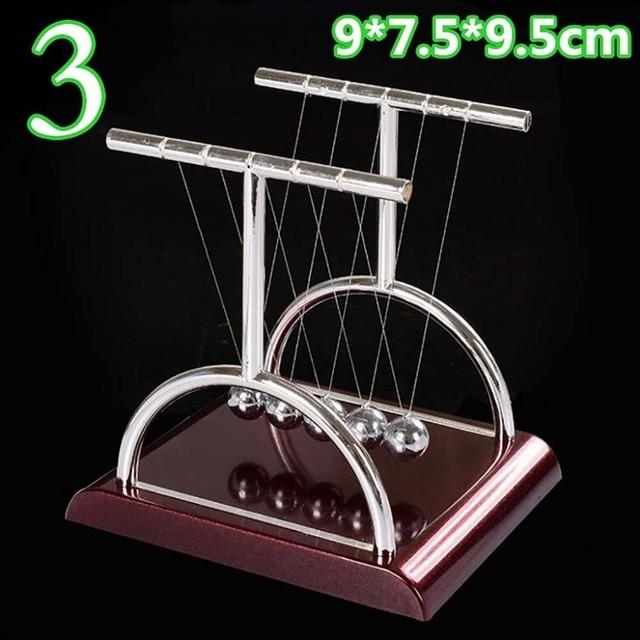1pc Newton's Cradle Kids Toys for Children Educational Toy Desk Table Decor Metal Balance Ball Pendulum Juguetes Antistress Game