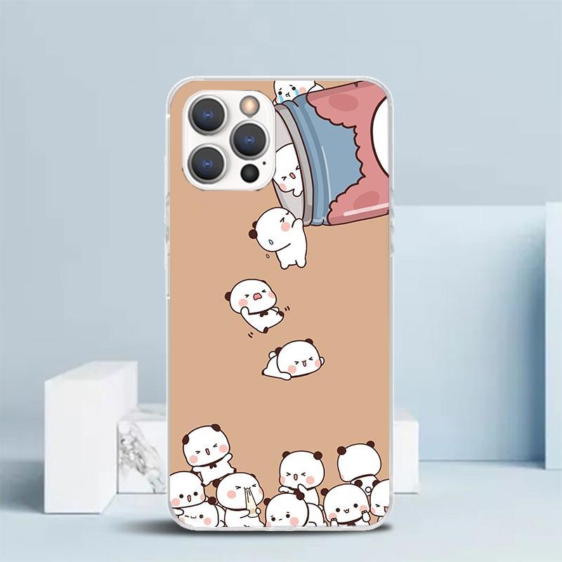 Bubu Dudu Мультяшный Милый Мягкий Чехол для iPhone 16 17 Air 15 14 Pro Max 16E Чехол для Телефона 13 Mini 12 11 7 SE 8 С Рисунком Подходящие Чехлы
