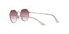 Ray-Ban RJ9565S JACK 291/8H Розовое золото 47 Детские круглые металлические солнцезащитные очки