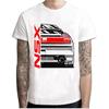 New Summer Men's Short Sleeve Civic Type R Print T-Shirt JDM Legend NSX Car Sport T Shirts Hip Hop Boy Casual White Tees