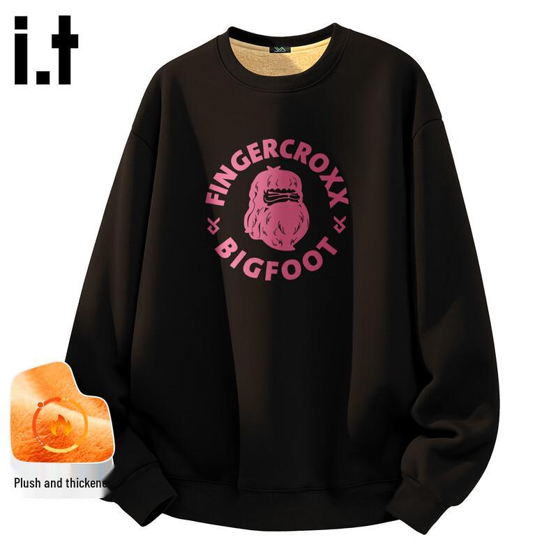 Fingercroxx IT Sherpa Fleece Crewneck Sweatshirt