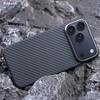 Pinkson IPhone 17 Pro Max Case, 1500D Non-Magnetic Kevlar Aramid Fiber Carbon Fiber Texture Frosted Hard, Simple Lightweight Slim Style for Me