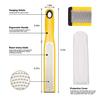 Citrus Lemon Zester & Cheese Grater with Catch Container for Cheese, Lemon, Ginger, Garlic, Vegetables, Fruits