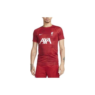 Футболка с коротким рукавом Liverpool FC Academy Pro с вышитым логотипом, облегающая, мужская, DX3614-688