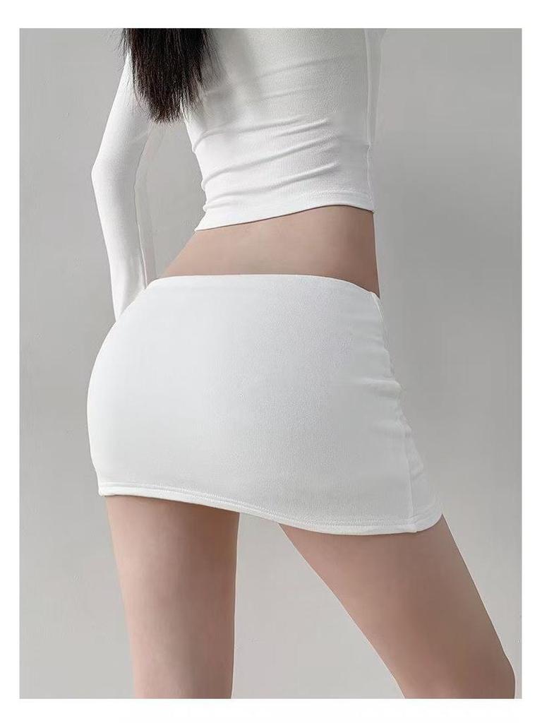 Эластичная Мини-Юбка Bodycon с Высокой Талией - Сексуальная, Стройнящая, Фасон-Футляр для Весны/Лета