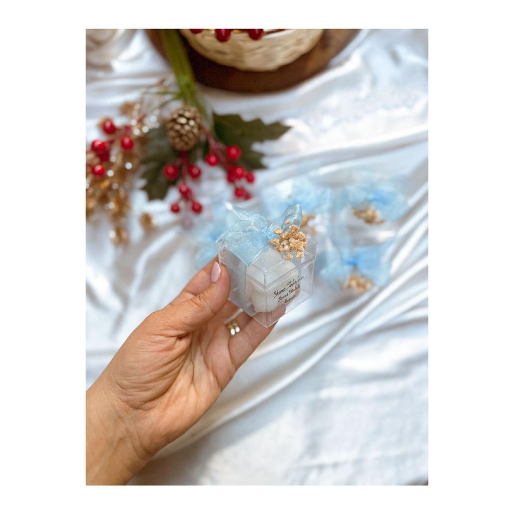 Подарочные свечи Floral Buble Подарочная свеча, свадебные сувениры, рождение, обрезание, обещание помолвки, 10 шт.