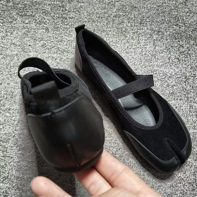 IPPEUM Туфли таби Женские туфли Мэри Джейн Красные 2025 Новые балетки Кроссовки таби