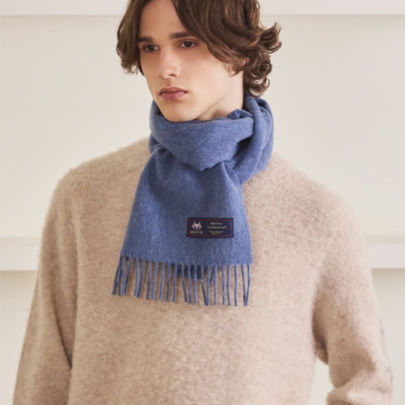 ABRAHAM MOON Шарф из мериносовой шерсти 25 см - ВВС