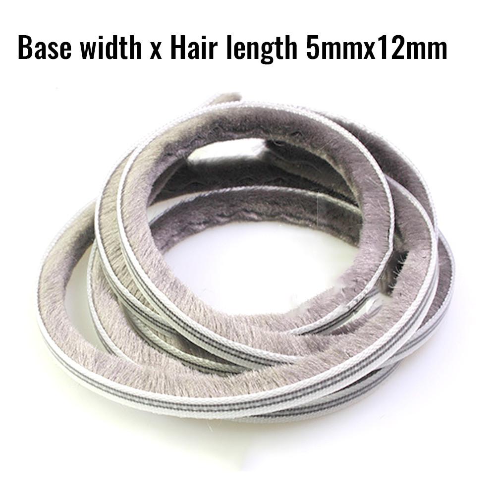 10 м ворсистый уплотнитель 5*10 мм/5/12 мм ворсовый уплотнитель для раздвижных дверей створка уплотнитель сквозняк ветрозащитная полоса прокладка