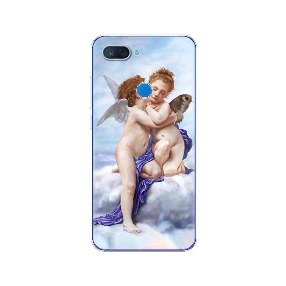 Силиконовый чехол для xiaomi mi 8 LITE, чехол 6,26 дюйма, прозрачный чехол из ТПУ для xiaomi mi 8 lite, задняя крышка для xiaomi mi 8, чехол, сумка-капа