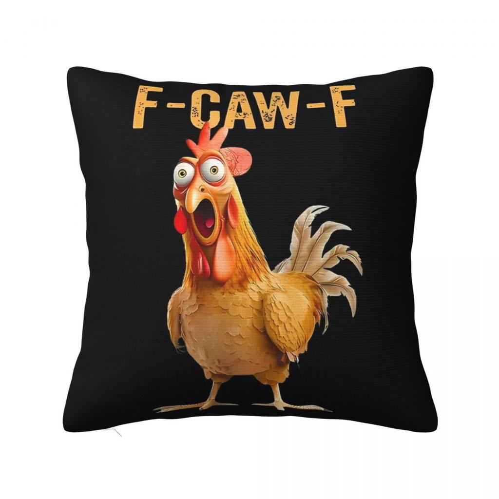 Смешные F-Caw-F Куриные Наволочки FCAWF Наволочка для Подушки Чехлы на Подушки Декор для Гостиной На Молнии Разные Размеры