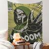MF DDOOM Music Pop Album Anime Tapestry Hanging Tarot Hippie Wall Rugs Dorm Home Decor