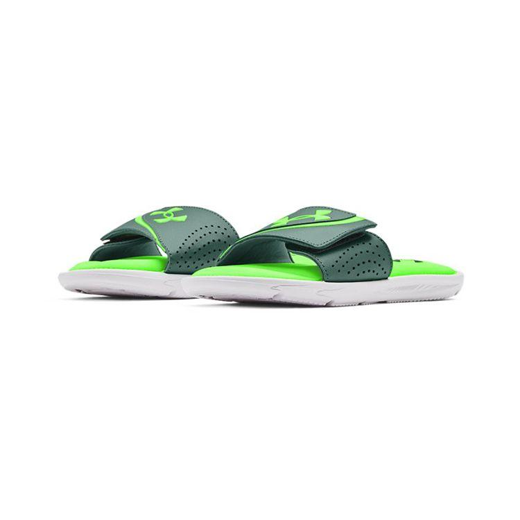Under Armour Шлепанцы Ignite VI Детские Неоново-зеленые 3022728-103