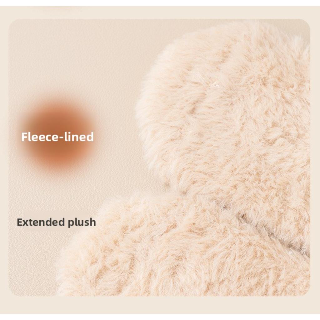 5-1 пара зимних носков-мешков из кораллового флиса и женских носков, плюшевые теплые домашние носки для пола, из овечьей шерсти и утолщенные домашние носки