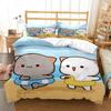 Cute Bubu Dudu Cartoon Bear Panda Duvet Cover Kawaii Bedding Sets Soft Quilt Cover and Pillowcases Single_Double_Queen_King Kid