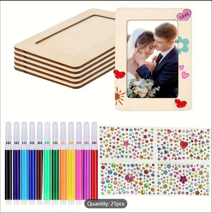 Детский набор для рисования граффити по дереву своими руками: Поделки и фоторамки