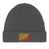 Bonnet Drapeau Bhoutan En Gris