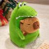 In Crocodile Capybara Suit Plush Doll Soft Stuffed Toy With Pp Cotton Filling