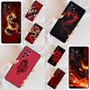Красный Дракон Крутой Чехол для Телефона для Samsung Galaxy S26 Ultra S25 S24 S23 S22 S21 S20 Note10 Чехол