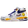 Flight Legacy Mid top Винтажные Баскетбольные Кроссовки Мужские Белый Фиолетовый Желтый BQ4212-102(КомандаF-)