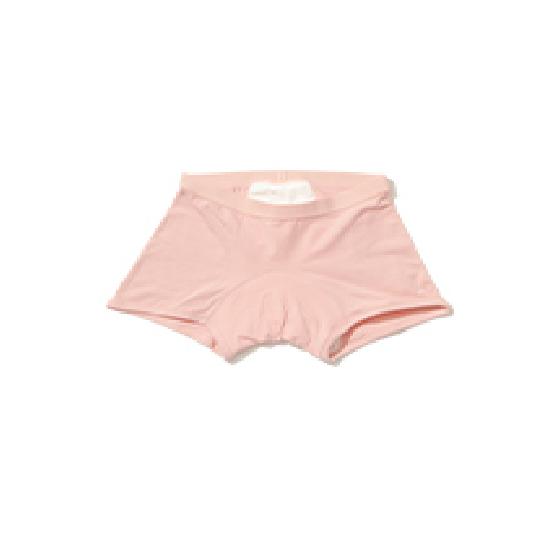 [Сертификация Министерства по безопасности пищевых продуктов и лекарственных средств] Органические менструальные трусы-боксеры CyClean, абрикосовые/черные