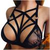 (SU)Women Sexy Lace Shiner Paillette Bandage Lingerie Corset Push Up Bra Underwear
