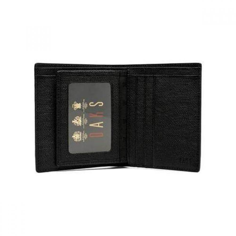 Daks Black Line Check Logo Wallet Dbwa0e622