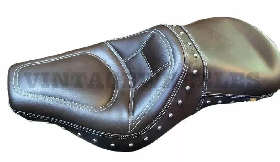 Подходит для Royal Enfield Interceptor 650cc Мягкое Низкое Кастомное Двухместное Сиденье