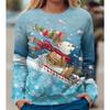 Women's Christmas Snowman Print Hoodie, Festive Pullover Sweatshirt, Cozy Long Sleeve Wear, Fall Winter Holiday Style Pullover