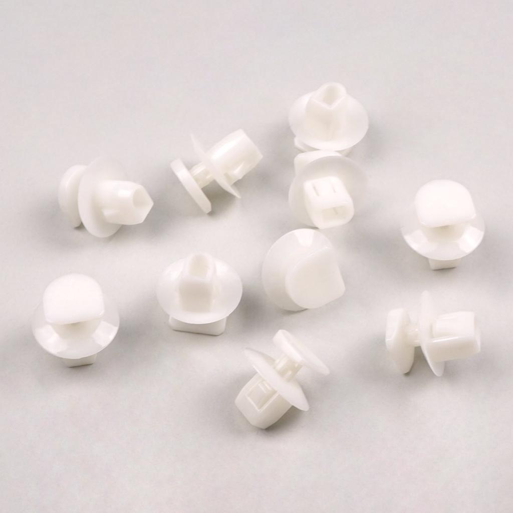 ESC Auto Parts ECF2141 10 Pieces Trim Panel Clip for Toyota Top Head Size: 19.2mm Stem Length: 11mm Fits Into: 9.7x7.6mm