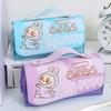 Канцелярский пенал большой вместимости, высокой ценности, пенал для девочек, студенческий, милый мультяшный пенал