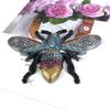 Glossy Large Bees-shape Ornaments Silicone Epoxy Resin Mold DIY Keychain Pendant Jewelry for Valentine Gift Craft