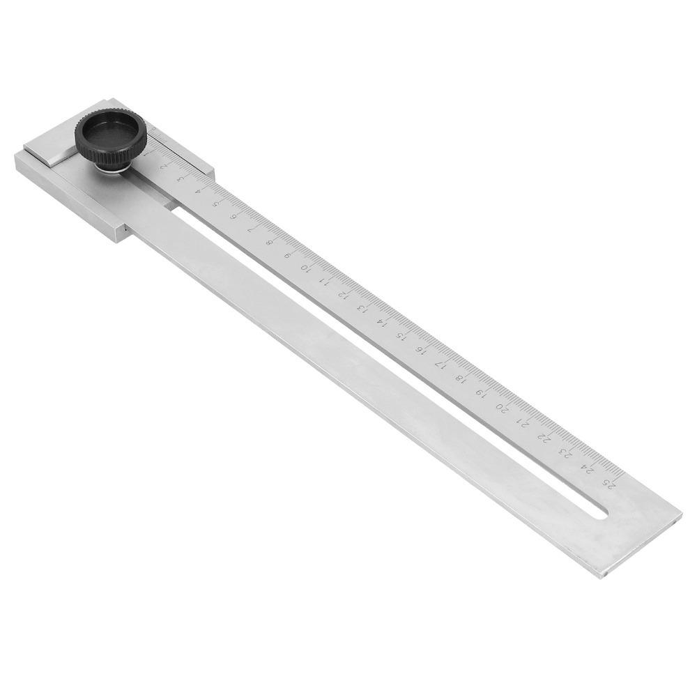 300mm Sliding Line Ruler 250mm Marking Ruler Precisions Woodworking Measuring Tool Woodworking