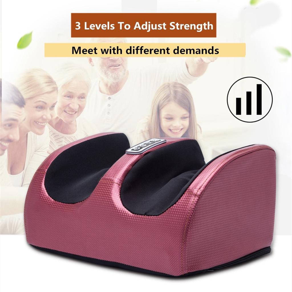 3 Levels Adjustment Foot Massager Kneading With Warm Hot-compress